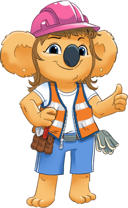 Sparkles the Koala Electrician